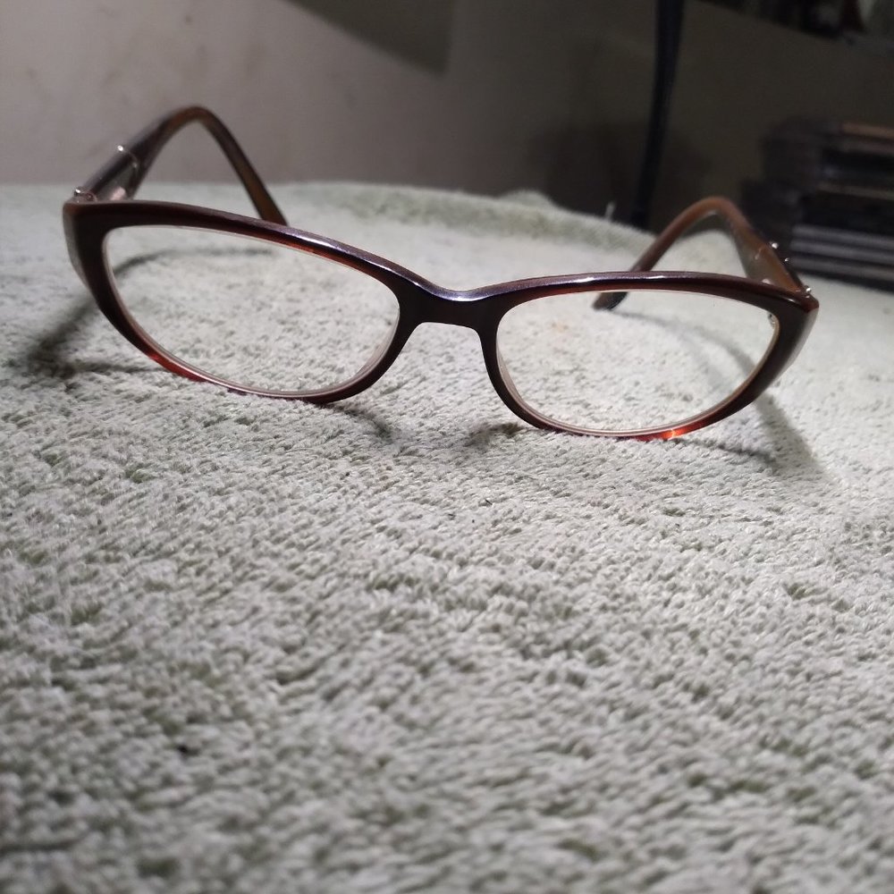 Vintage cats' eyeglasses made with Swarovski elements